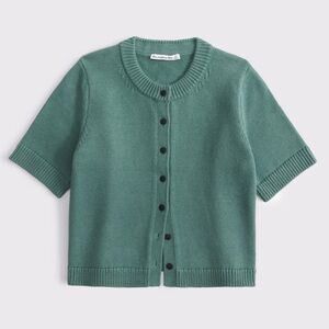 Abercrombie & Fitch - Short Sleeve Cardigan Sweater